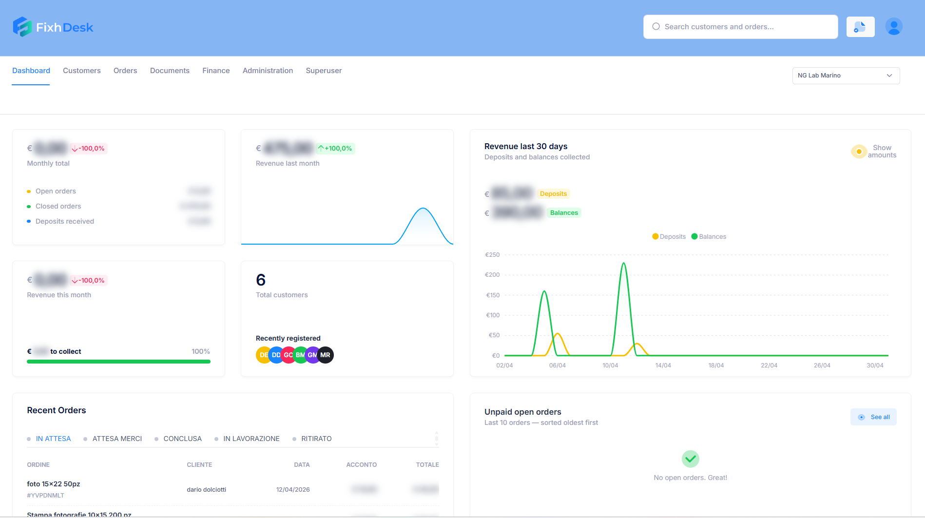 FixhDesk software preview